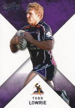 2011 NRL Strike #084 Todd Lowrie Front